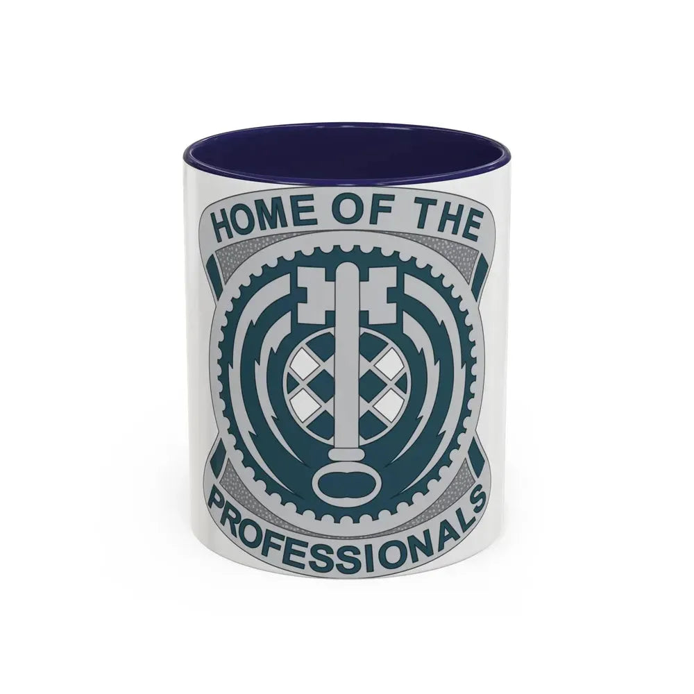 701 Military Intelligence Brigade (U.S. Army) Accent Coffee Mug 11oz Navy - Go Mug Yourself