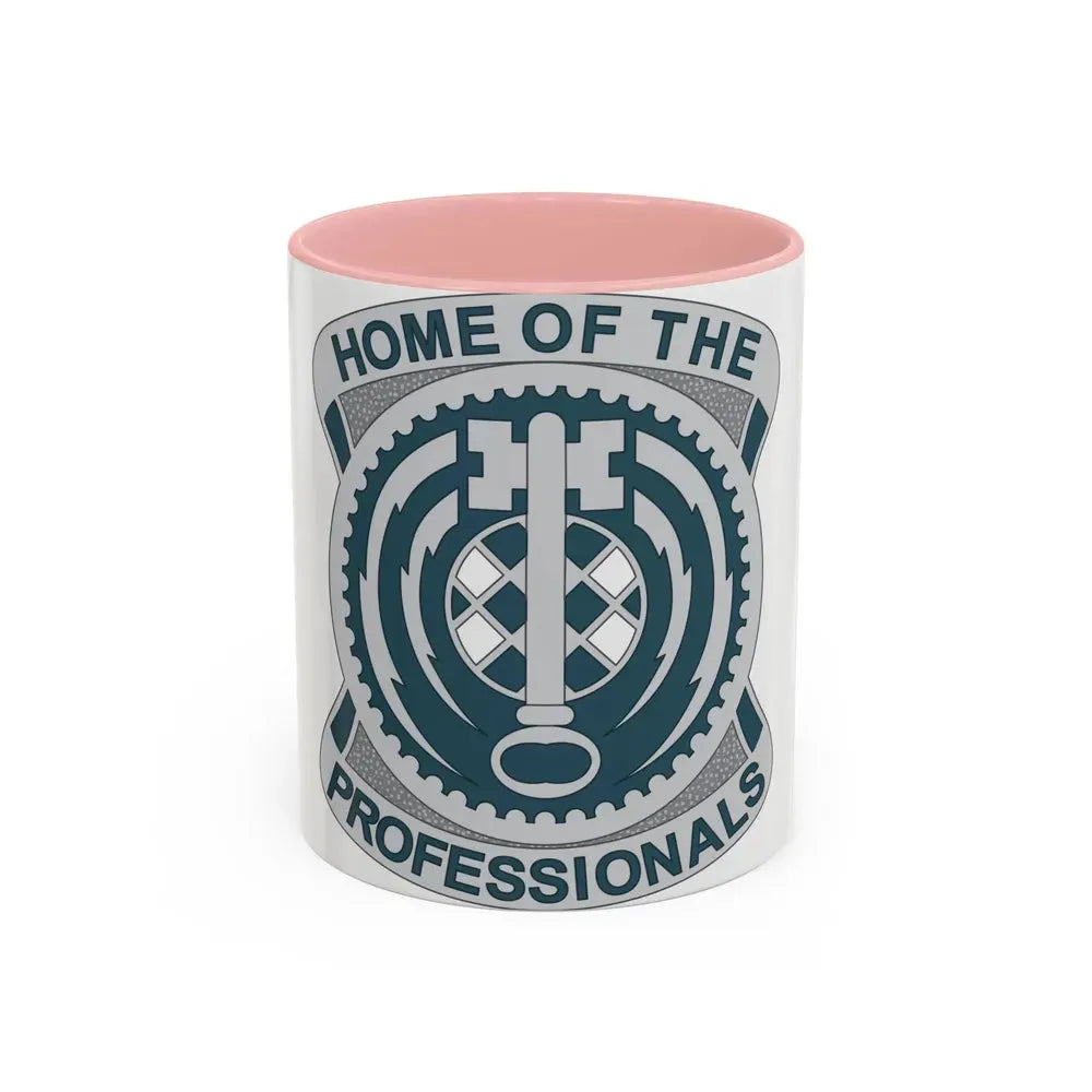701 Military Intelligence Brigade (U.S. Army) Accent Coffee Mug 11oz Pink - Go Mug Yourself