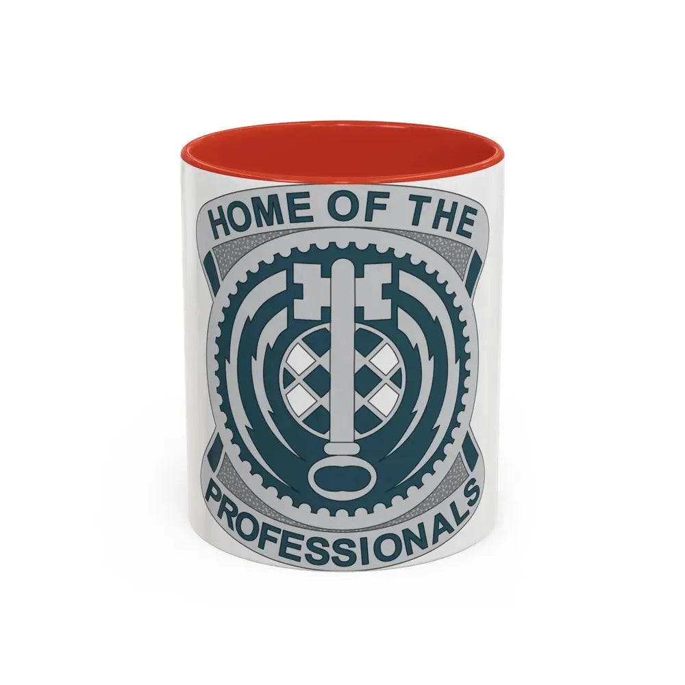 701 Military Intelligence Brigade (U.S. Army) Accent Coffee Mug 11oz Red - Go Mug Yourself