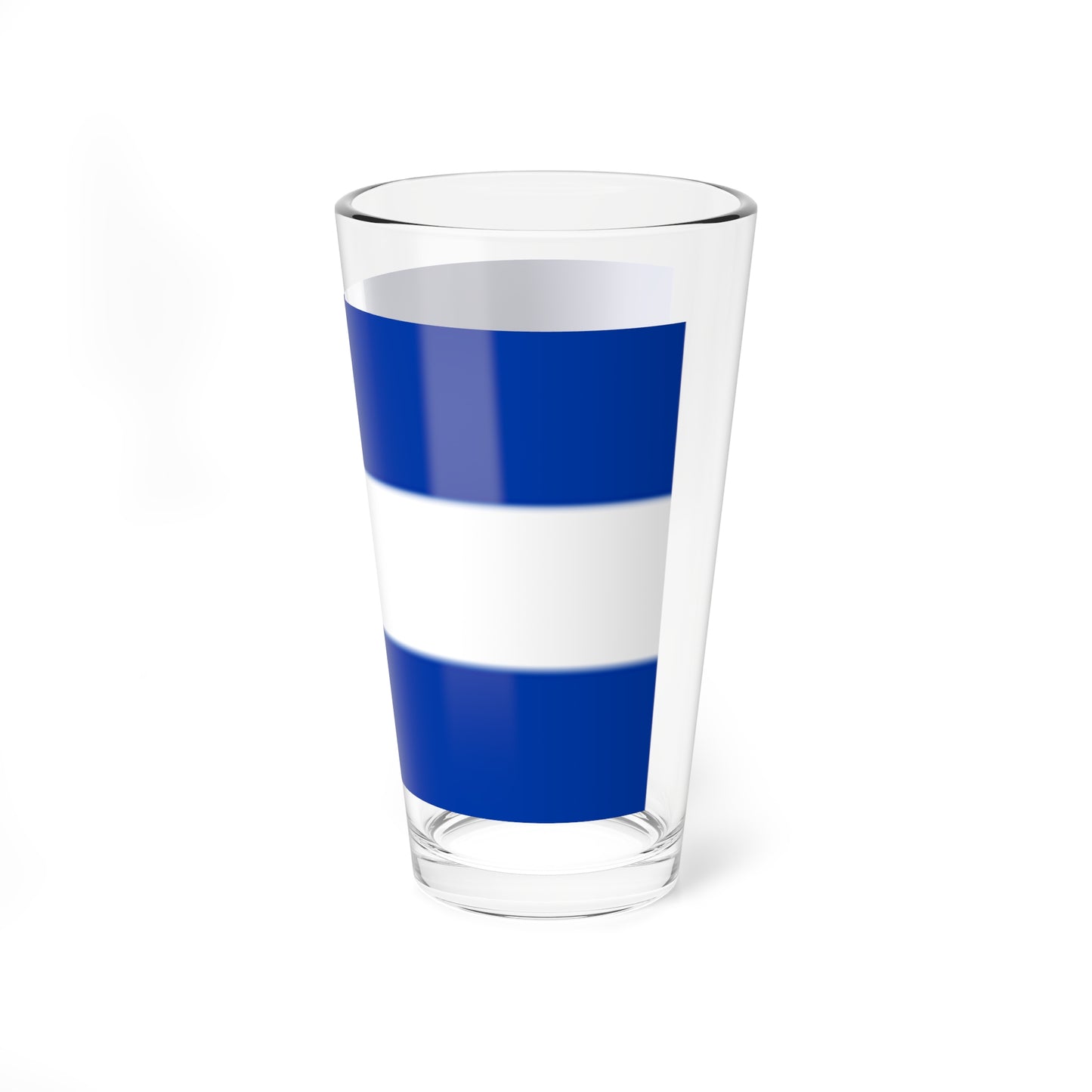 Flag of Belgrano Blue (Argentina) Pint Glass 16oz