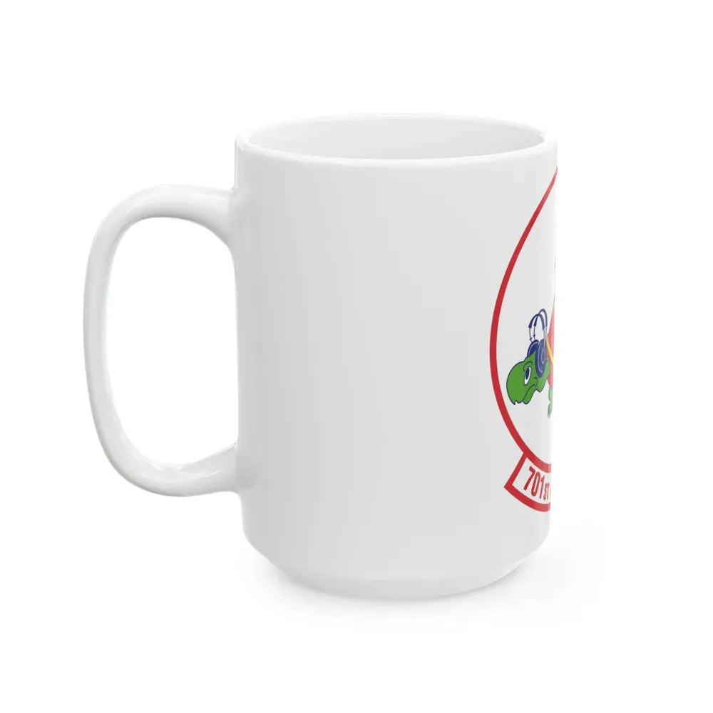701st Airlift Squadron (U.S. Air Force) White Coffee Mug - Go Mug Yourself