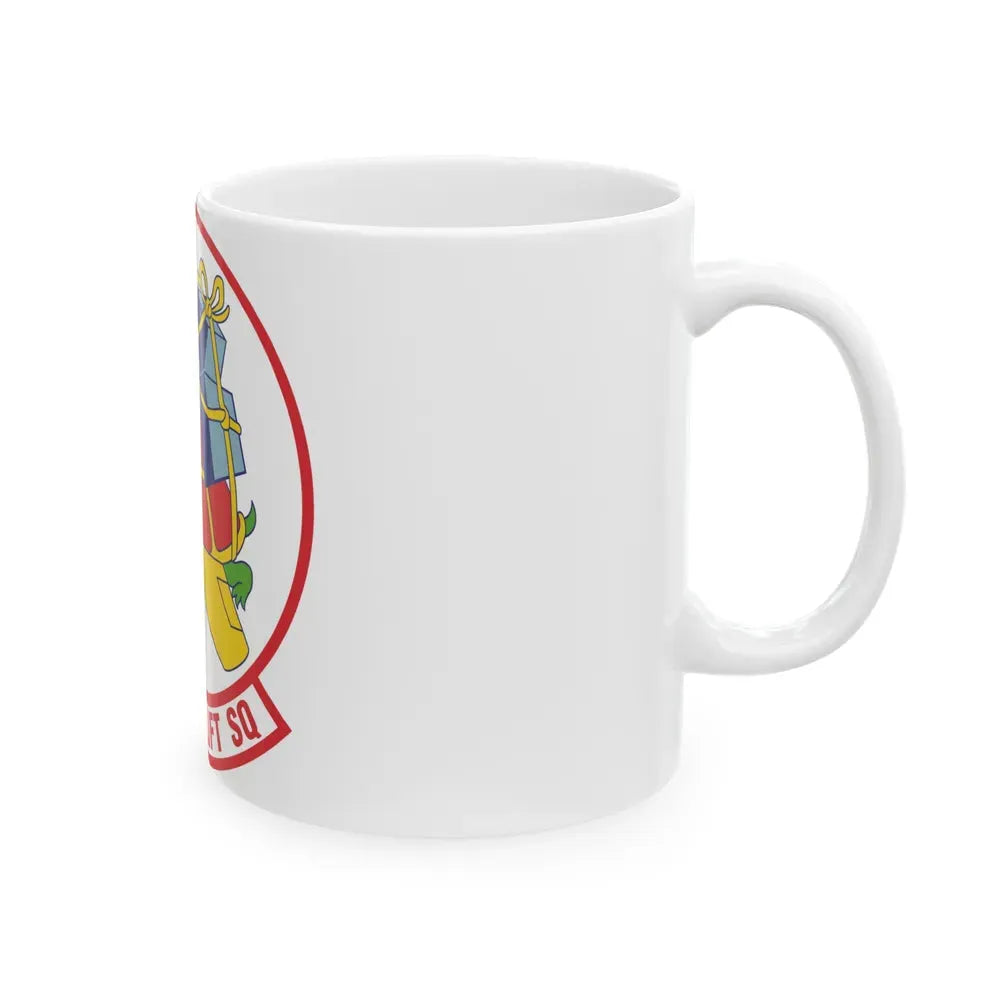 701st Airlift Squadron (U.S. Air Force) White Coffee Mug - Go Mug Yourself
