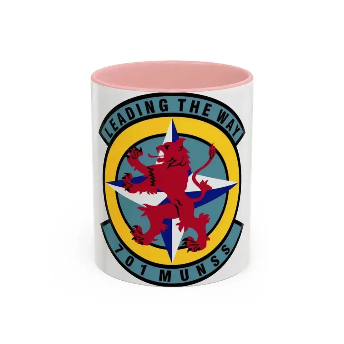 701st Munitions Support Squadron (U.S. Air Force) Accent Coffee Mug 11oz Pink - Go Mug Yourself