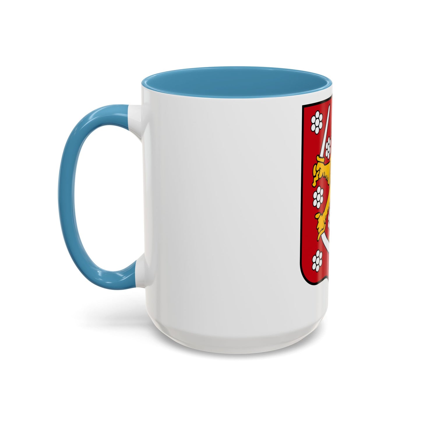 Coats of arms of the Grand Duchy of Finland - Accent Coffee Mug
