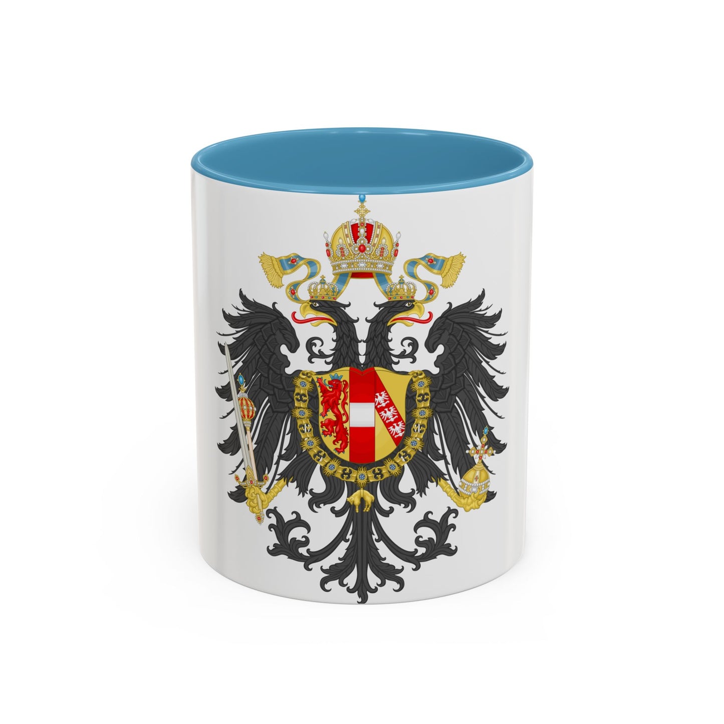 Imperial Coat of Arms of the Empire of Austria (1815) - Accent Coffee Mug