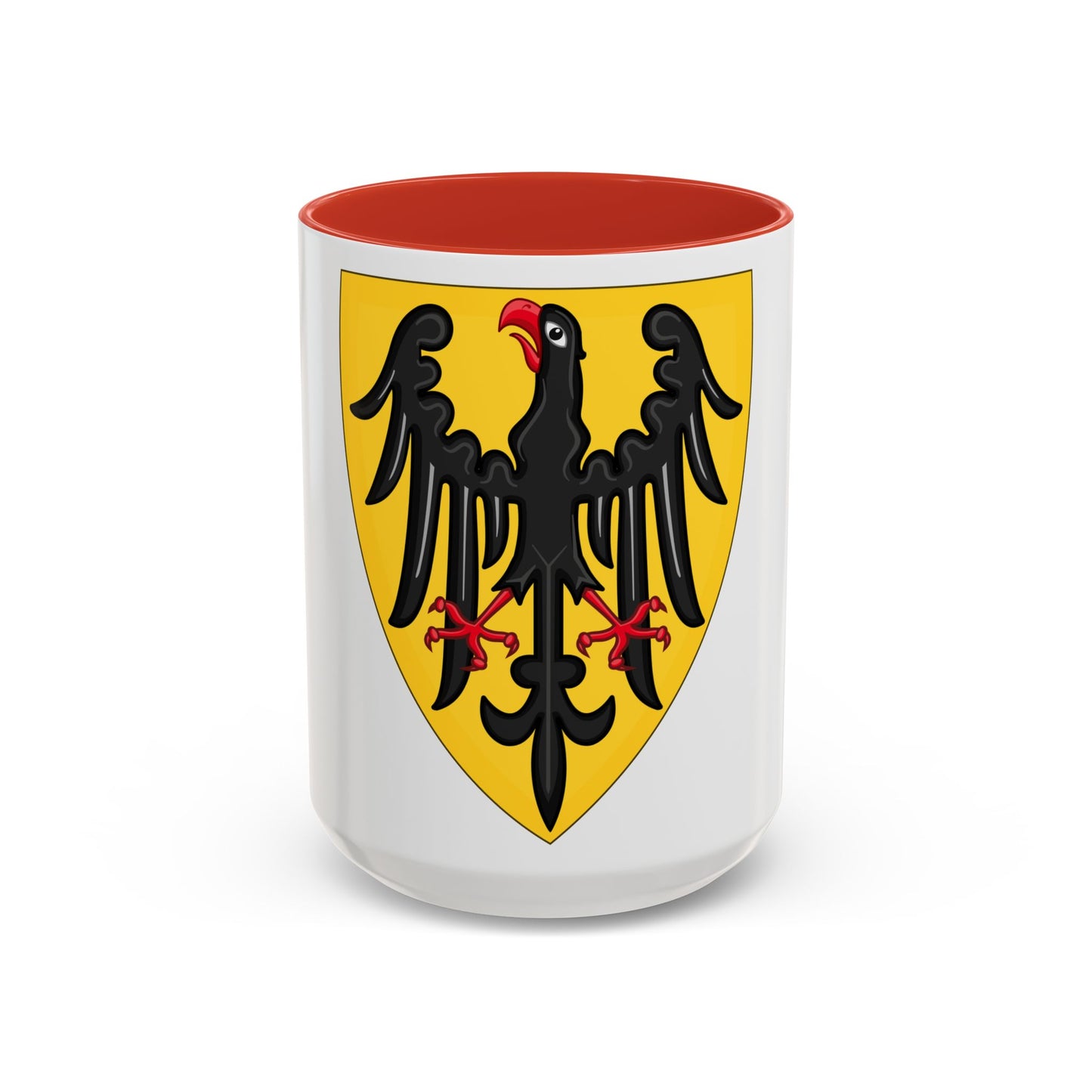 Shield and Coat of Arms of the Holy Roman Emperor (c.1200-c.1300) - Accent Coffee Mug