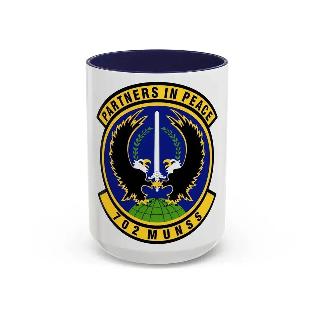 702d Munitions Support Squadron (U.S. Air Force) Accent Coffee Mug - Go Mug Yourself