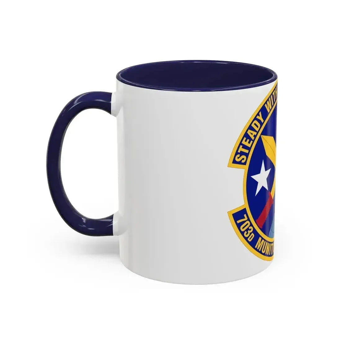 703d Munitions Support Squadron (U.S. Air Force) Accent Coffee Mug - Go Mug Yourself