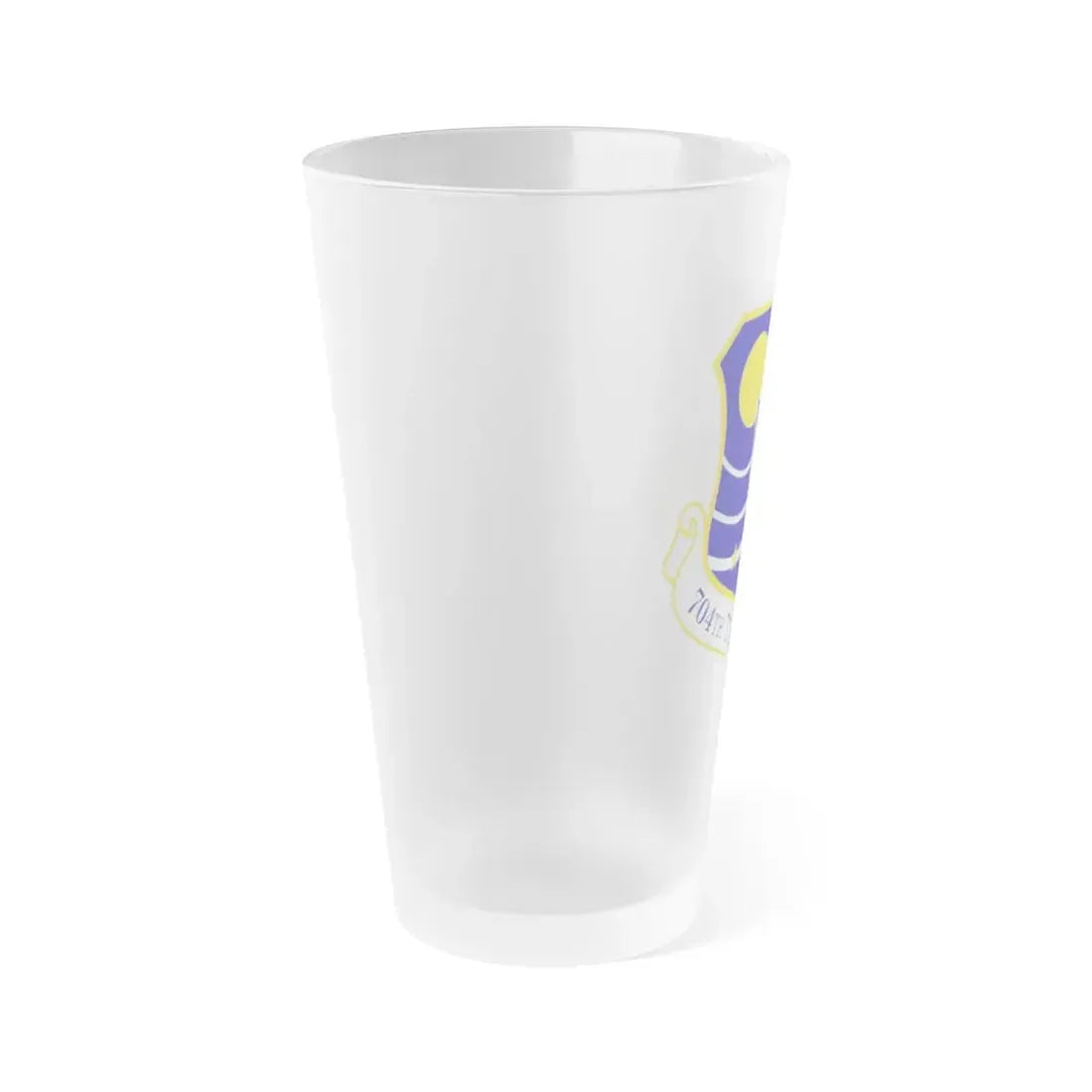 704 Test Group AFMC (U.S. Air Force) Frosted Pint Glass 16oz - Go Mug Yourself