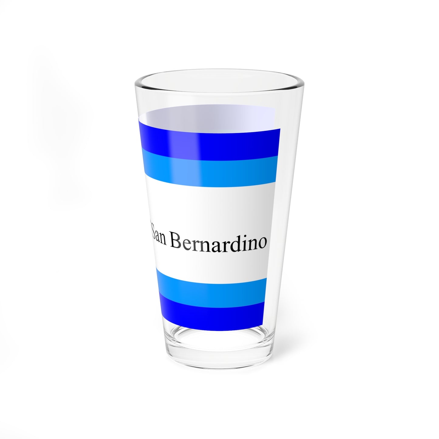 Flag of San Bernardino County California 1984-2024 (United States) Pint Glass 16oz