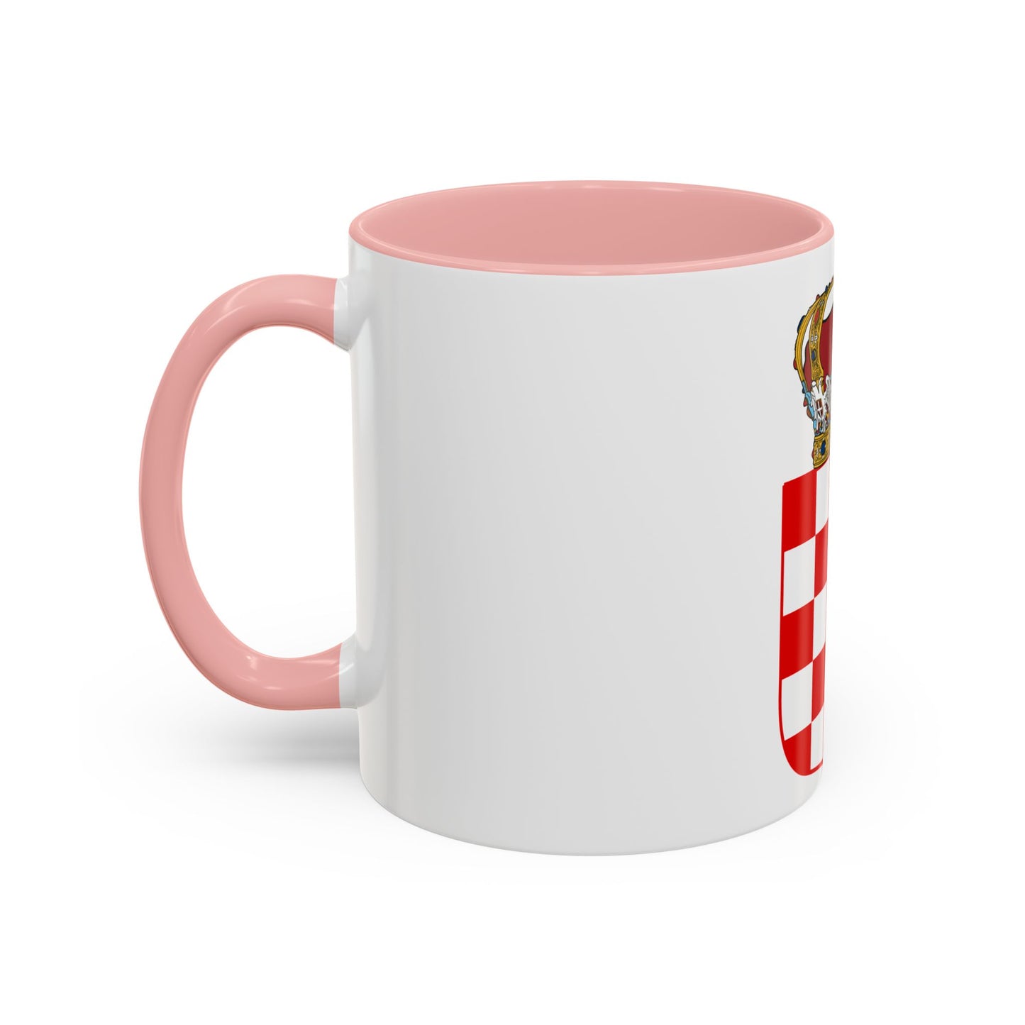 Coat of Arms of the Banate of Croatia - Accent Coffee Mug