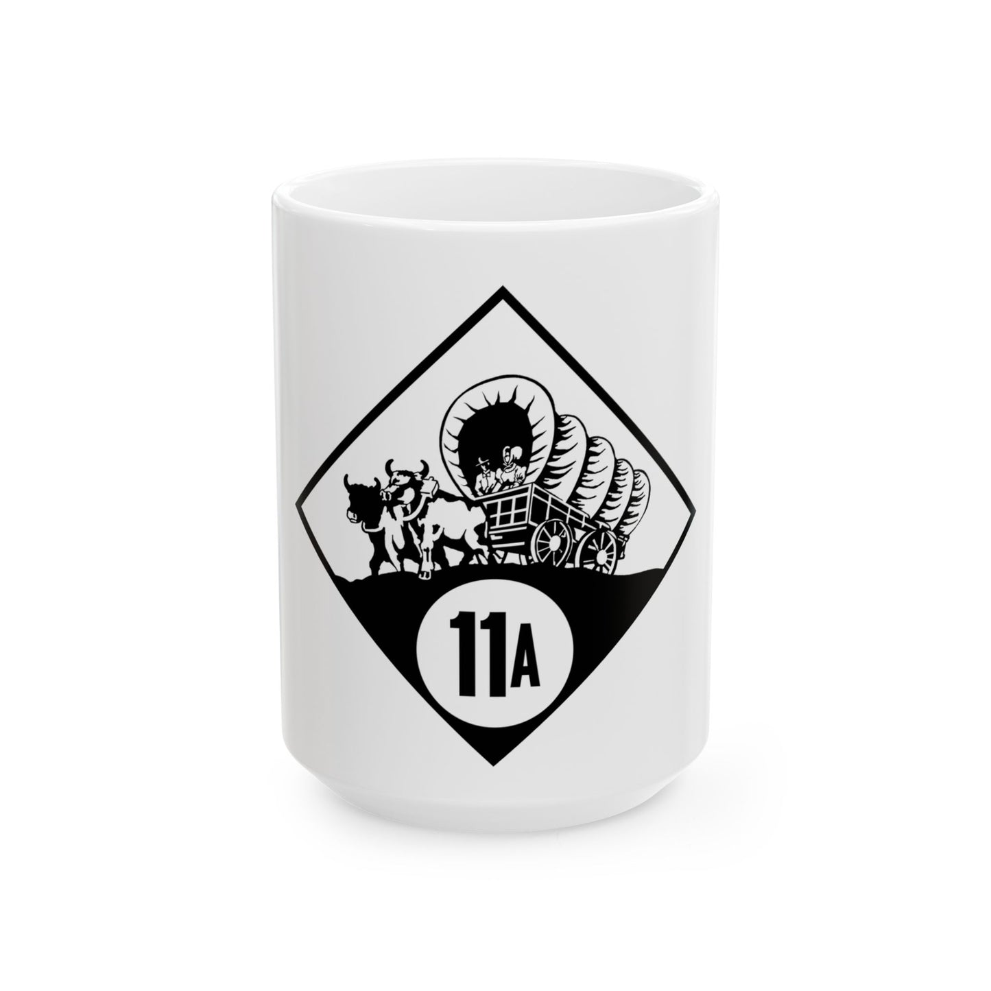 N-11A 1926 (Nebraska) (Road Sign) White Coffee Mug