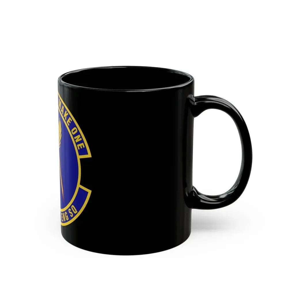 704th Civil Engineer Squadron (U.S. Air Force) Black Coffee Mug - Go Mug Yourself