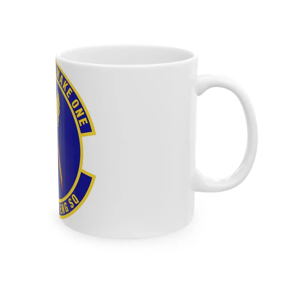 704th Civil Engineer Squadron (U.S. Air Force) White Coffee Mug - Go Mug Yourself
