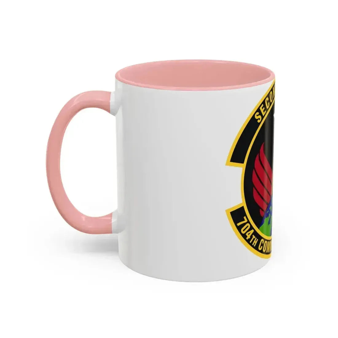 704th Communications Squadron (U.S. Air Force) Accent Coffee Mug - Go Mug Yourself