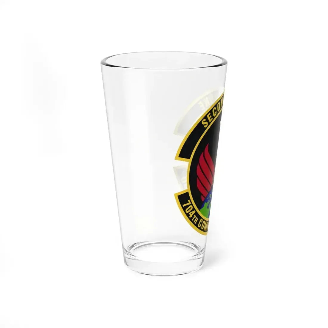 704th Communications Squadron (U.S. Air Force) Pint Glass 16oz - Go Mug Yourself