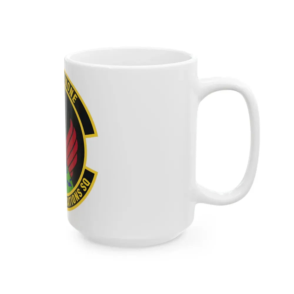 704th Communications Squadron (U.S. Air Force) White Coffee Mug - Go Mug Yourself