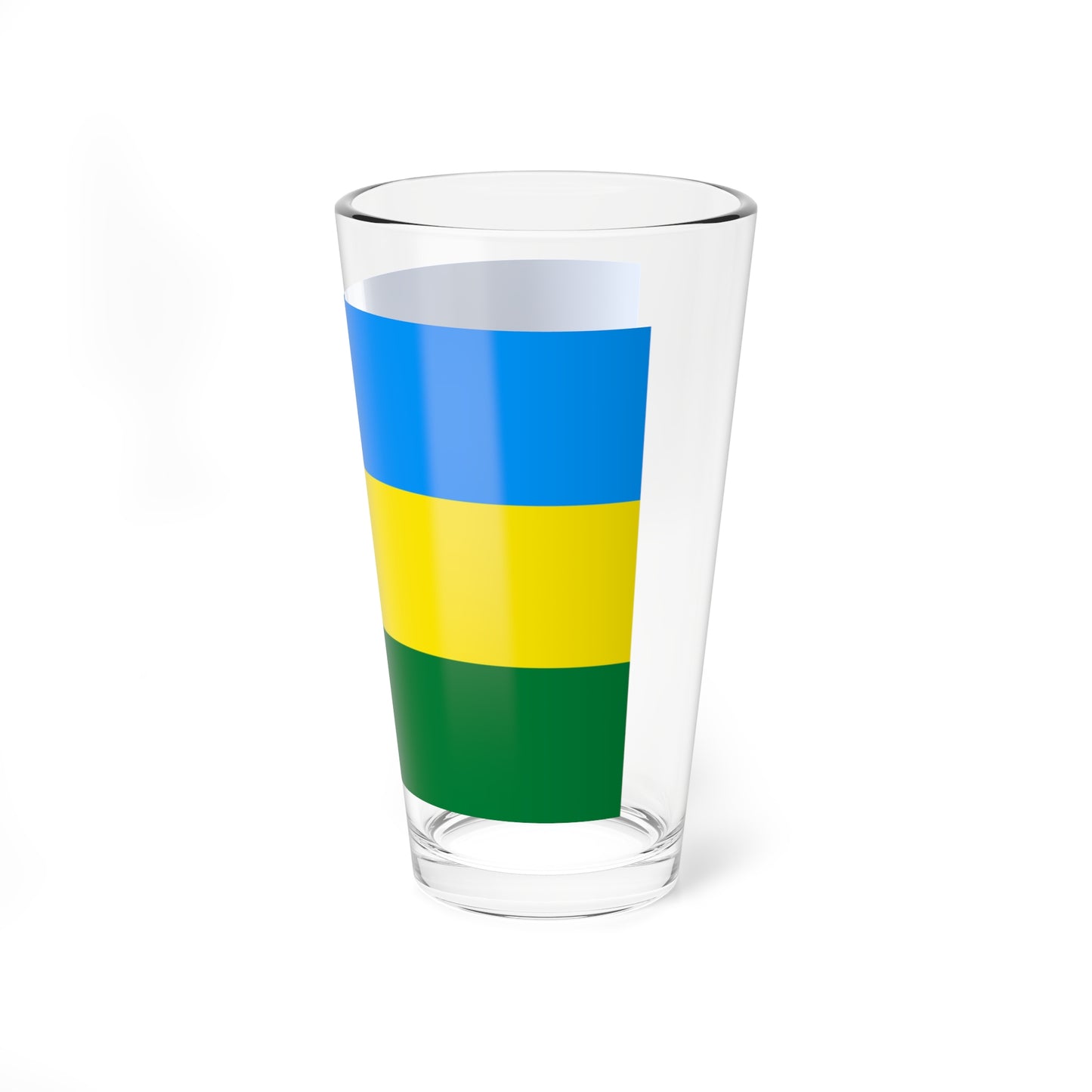 Flag of La Rivera Bolivia (Bolivia) Pint Glass 16oz