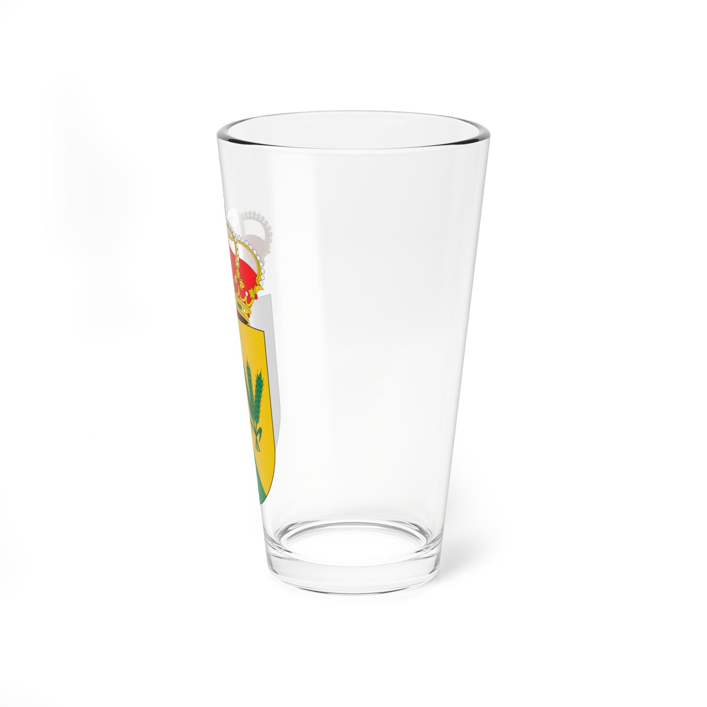 Escudo de Alcoba de los Montes Ciudad Real (Spain) (Coat of Arms) Pint Glass 16oz