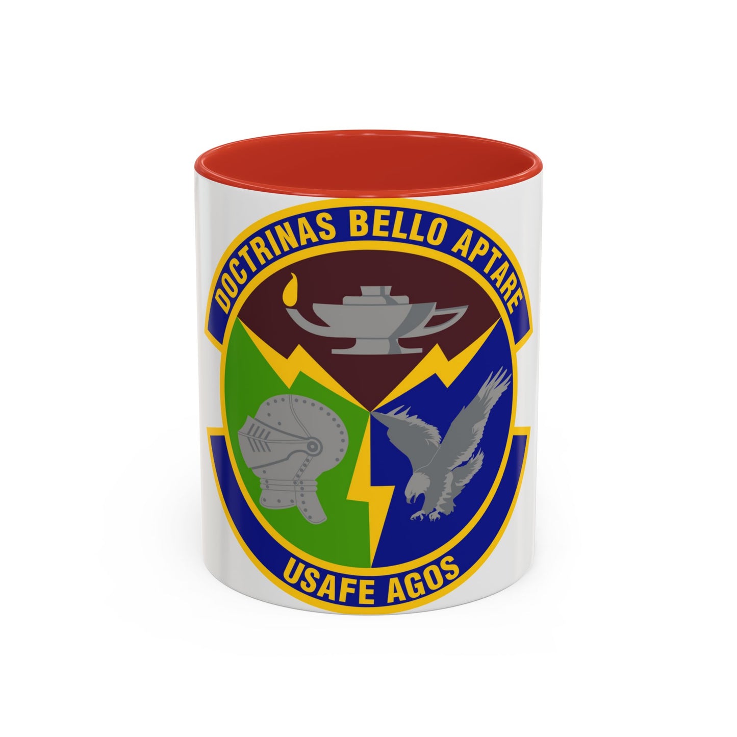 4 Combat Training Squadron USAFE (U.S. Air Force) Accent Coffee Mug