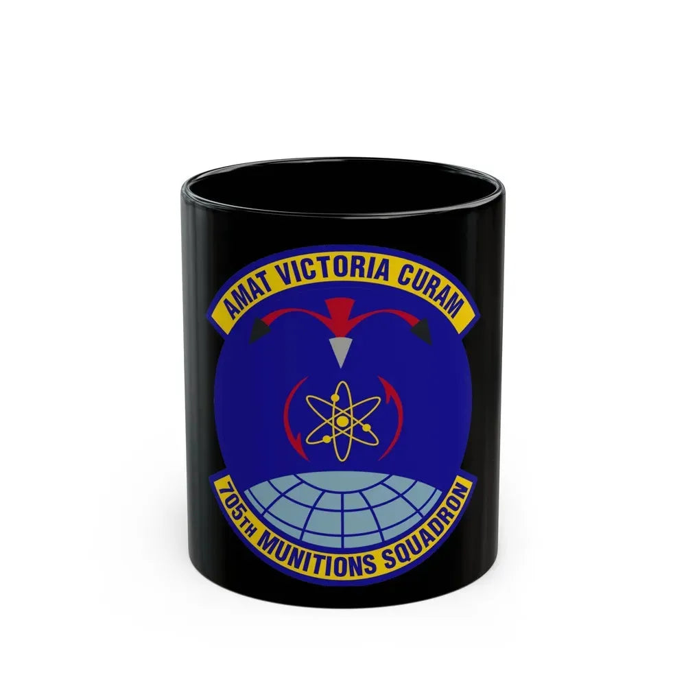 705th Munitions Squadron (U.S. Air Force) Black Coffee Mug 11oz - Go Mug Yourself