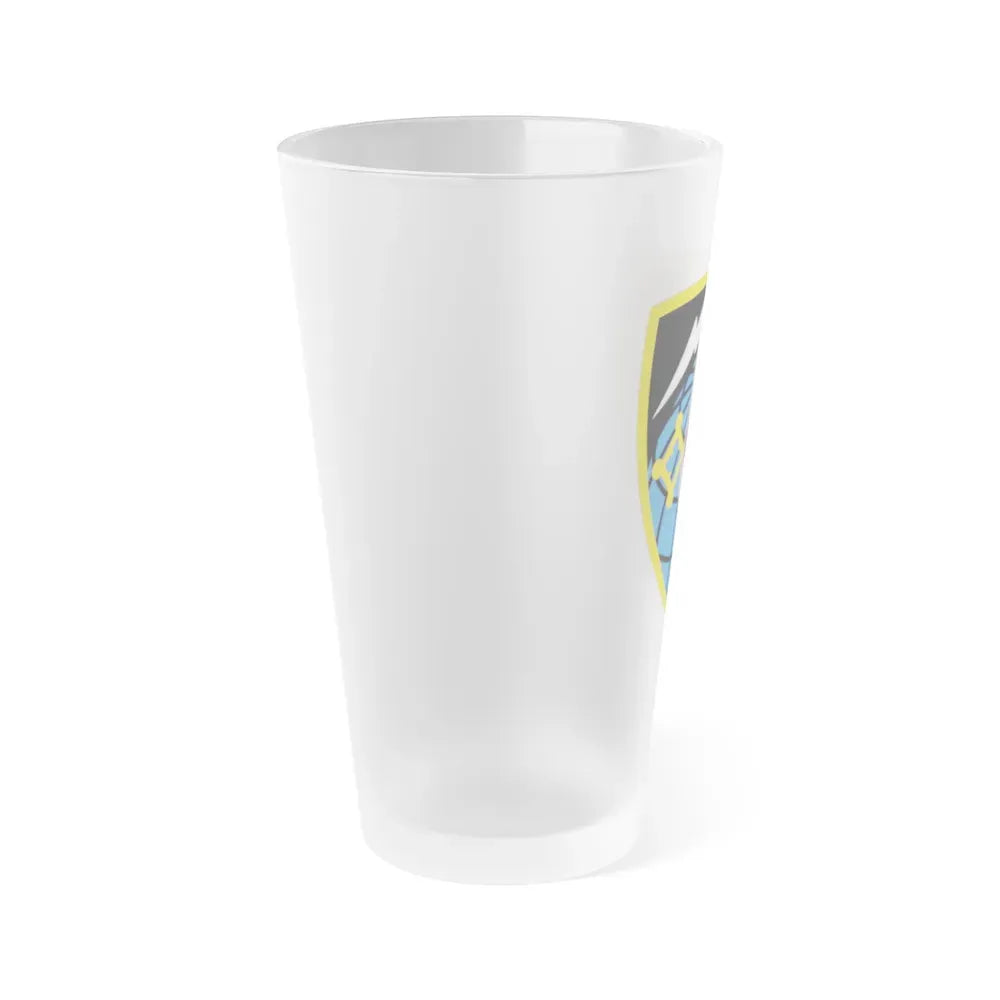 706 Military Intelligence Group (U.S. Army) Frosted Pint Glass 16oz - Go Mug Yourself
