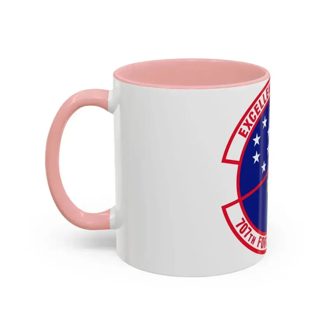 707 Force Support Squadron AFISRA (U.S. Air Force) Accent Coffee Mug - Go Mug Yourself
