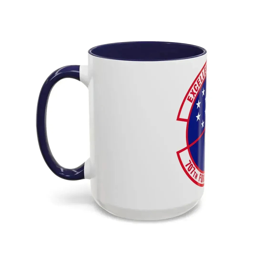 707 Force Support Squadron AFISRA (U.S. Air Force) Accent Coffee Mug - Go Mug Yourself
