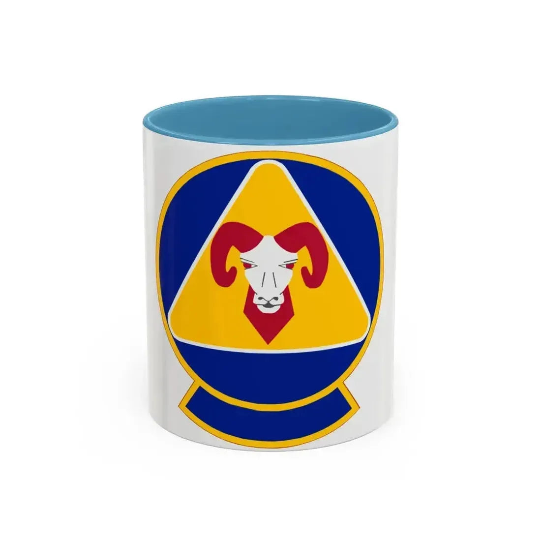 707 Maintenance Squadron AFRC (U.S. Air Force) Accent Coffee Mug 11oz Light Blue - Go Mug Yourself