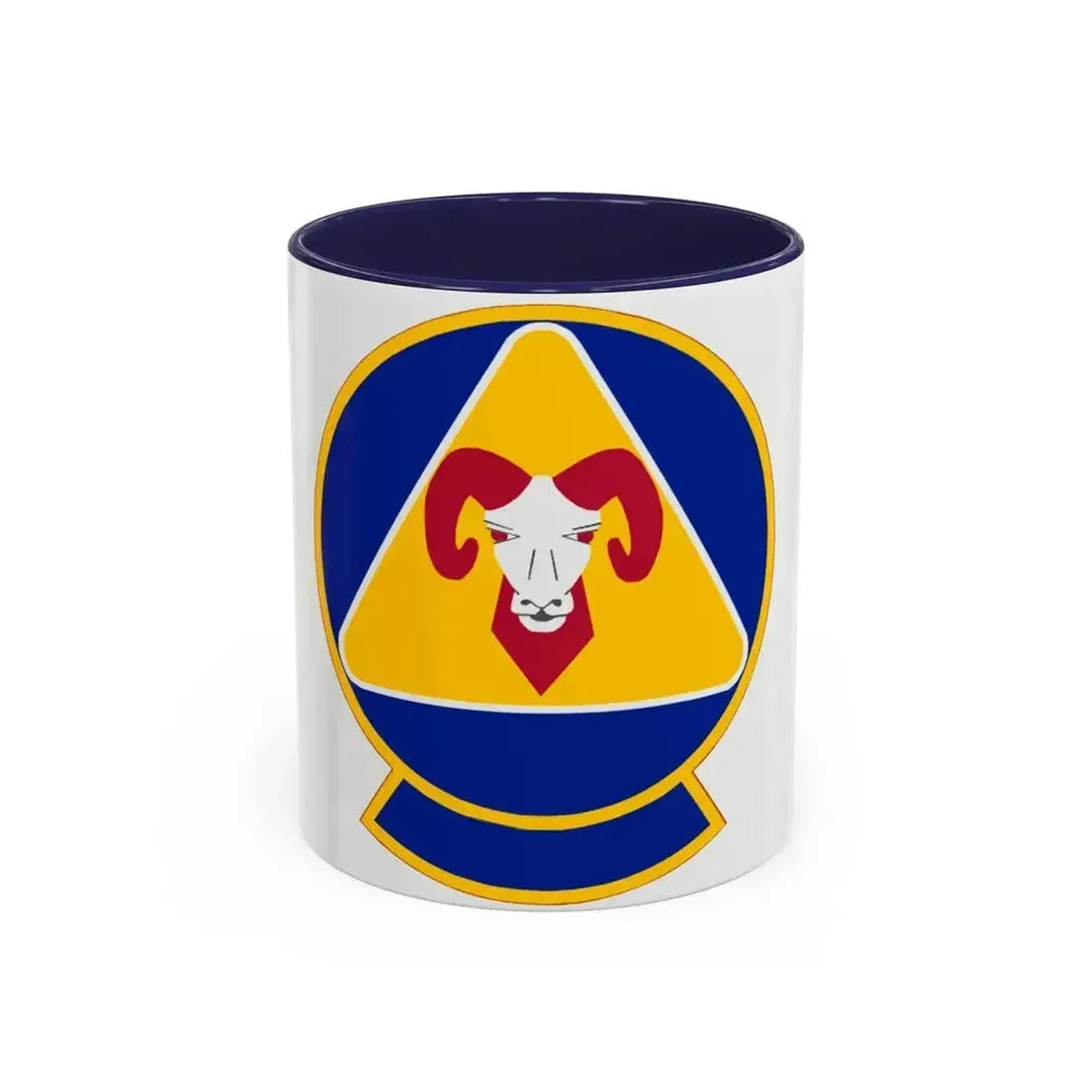 707 Maintenance Squadron AFRC (U.S. Air Force) Accent Coffee Mug 11oz Navy - Go Mug Yourself