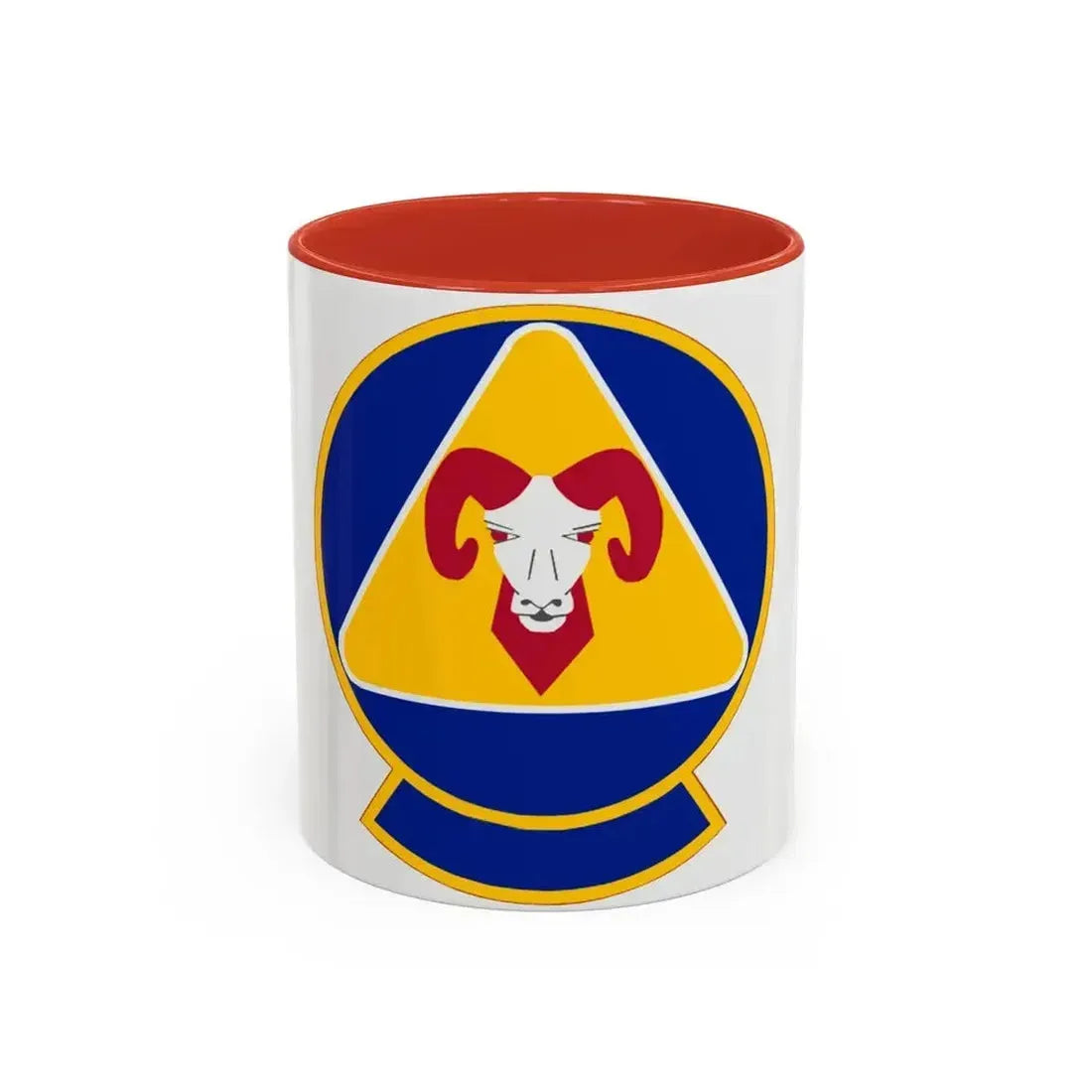 707 Maintenance Squadron AFRC (U.S. Air Force) Accent Coffee Mug 11oz Red - Go Mug Yourself