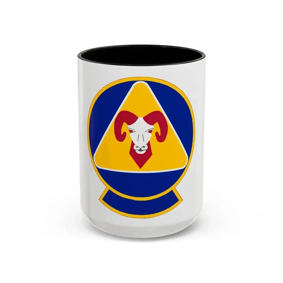 707 Maintenance Squadron AFRC (U.S. Air Force) Accent Coffee Mug 15oz Black - Go Mug Yourself