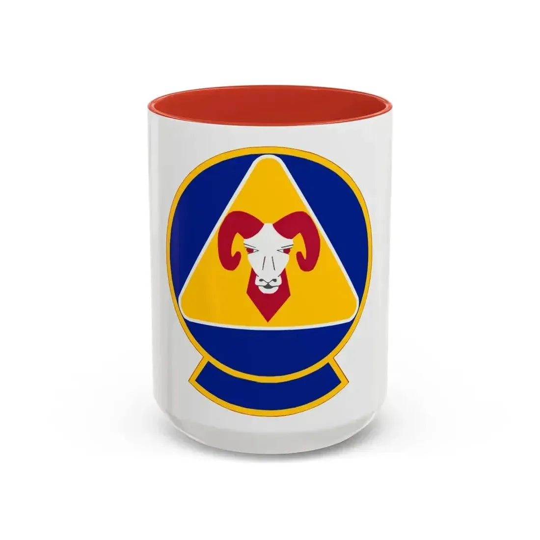 707 Maintenance Squadron AFRC (U.S. Air Force) Accent Coffee Mug 15oz Red - Go Mug Yourself