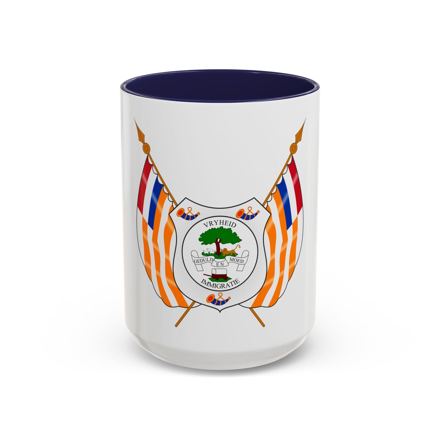 Coat of arms of the Orange Free State - Accent Coffee Mug