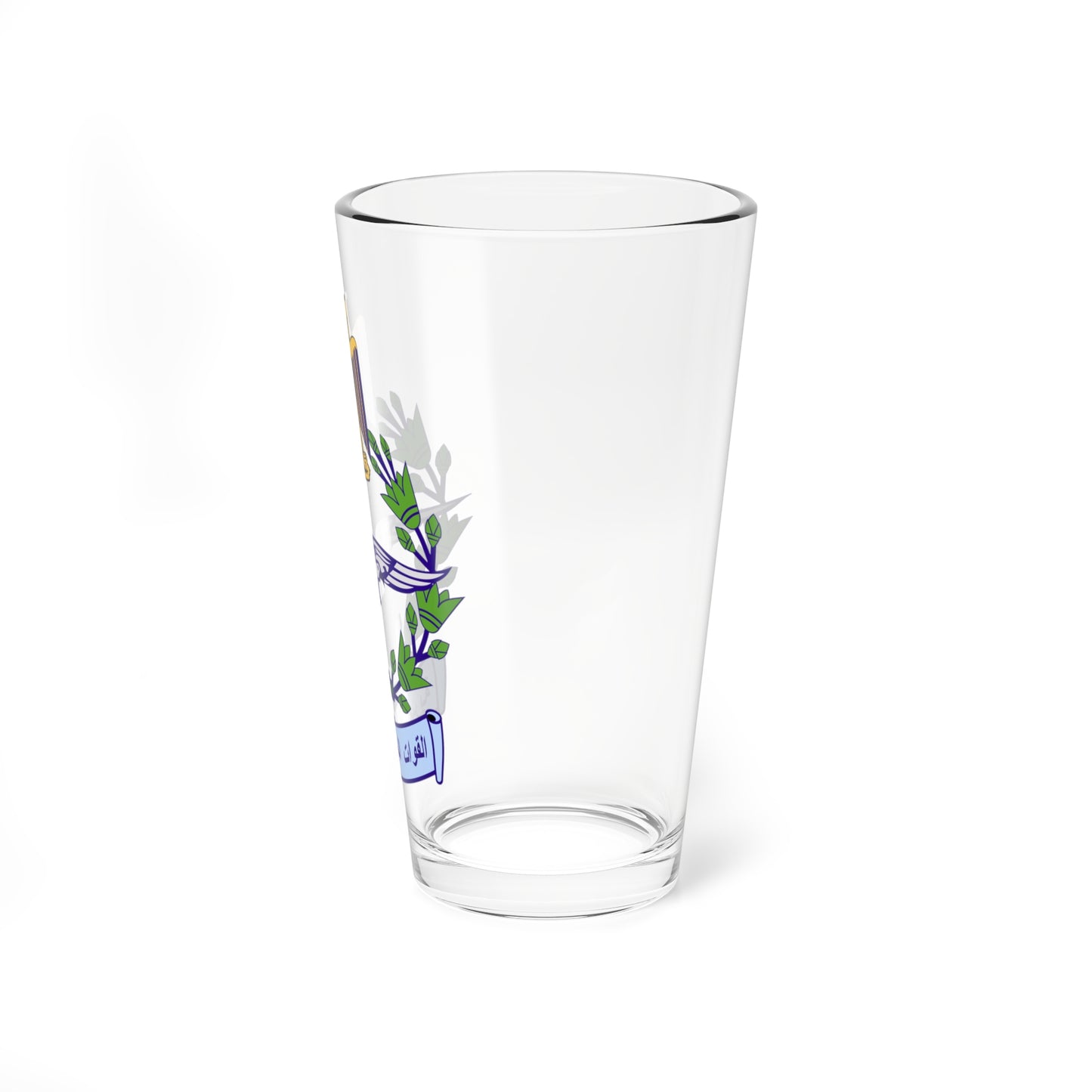 Egyptian Air Force emblem (Egypt) (Coat of Arms) Pint Glass 16oz