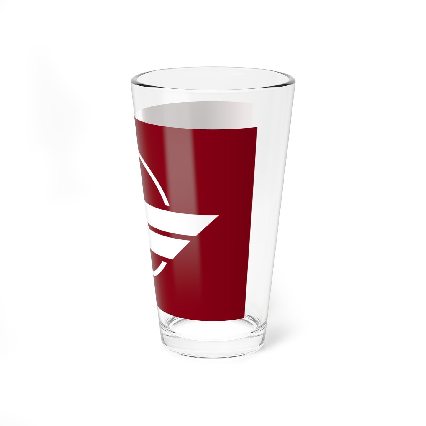 Flag of Hizen Saga 1967-2005 (Japan) Pint Glass 16oz