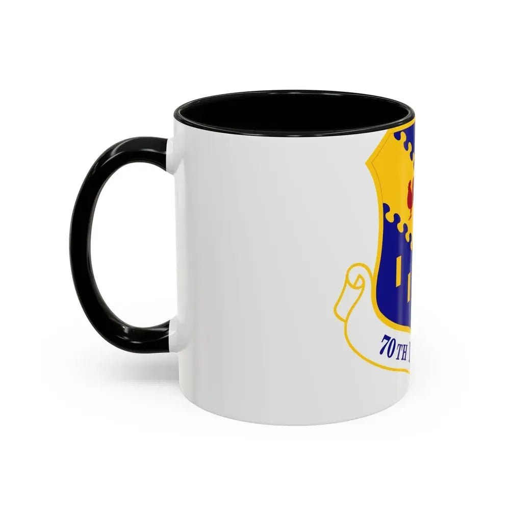 70th Intelligence Surveillance and Reconnaissance Wing (U.S. Air Force) Accent Coffee Mug - Go Mug Yourself