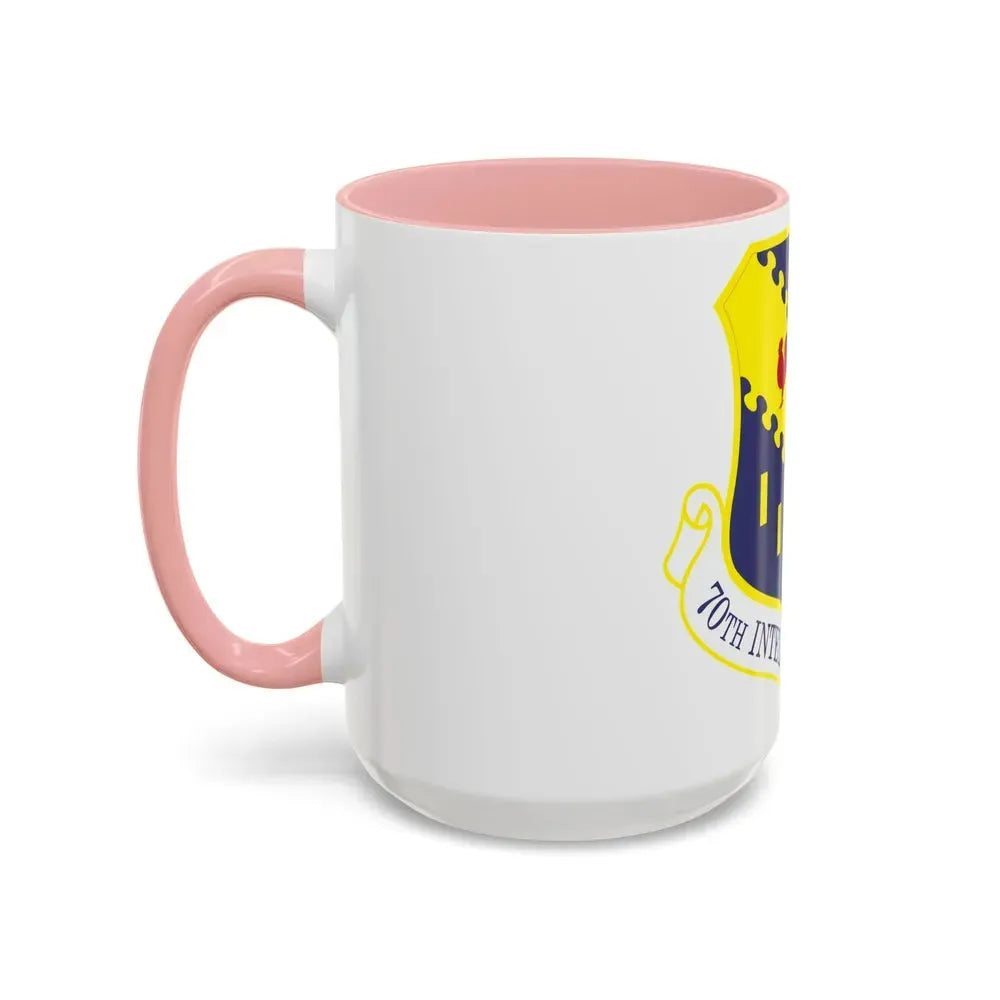 70th Intelligence Wing (U.S. Air Force) Accent Coffee Mug - Go Mug Yourself