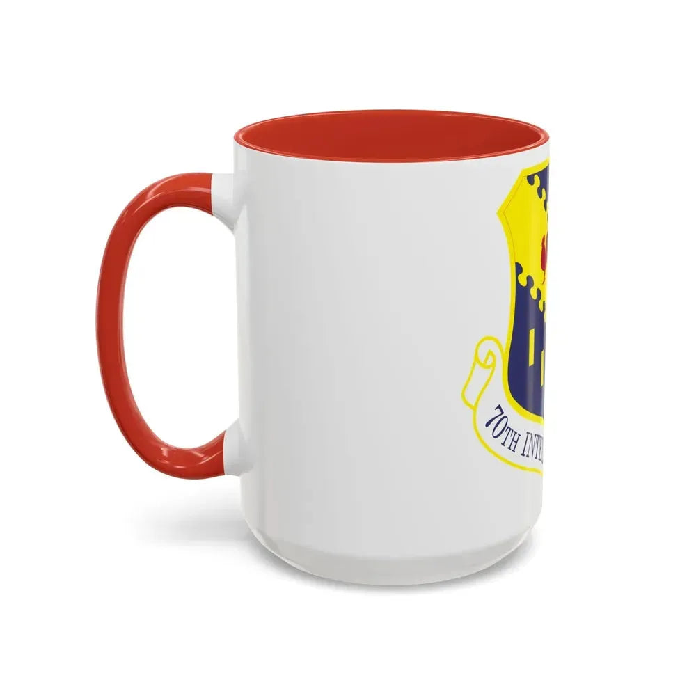 70th Intelligence Wing (U.S. Air Force) Accent Coffee Mug - Go Mug Yourself