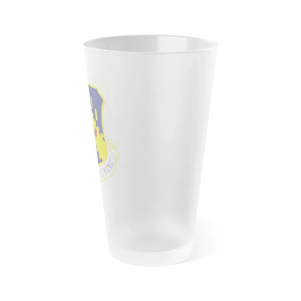 70th Intelligence Wing (U.S. Air Force) Frosted Pint Glass 16oz - Go Mug Yourself
