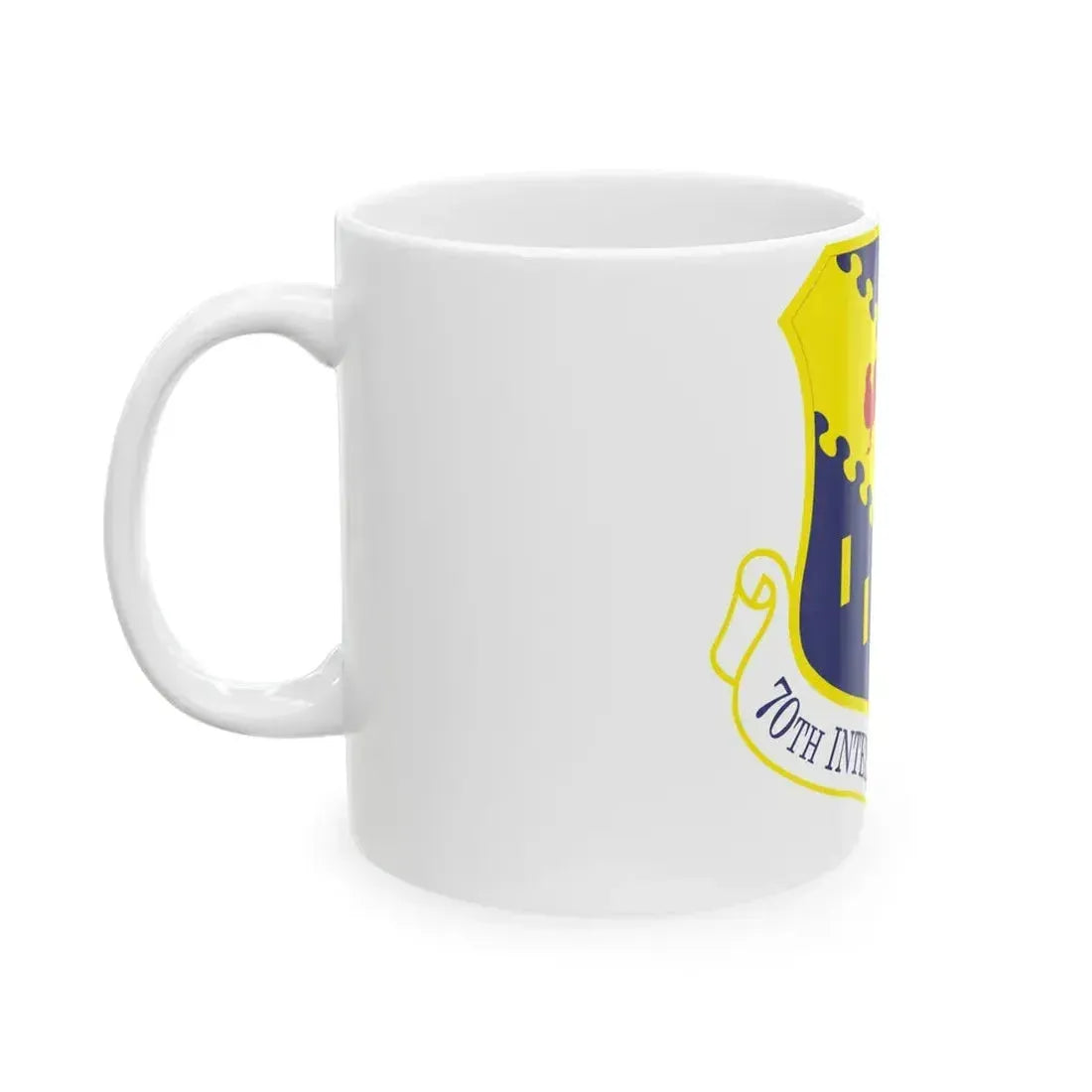 70th Intelligence Wing (U.S. Air Force) White Coffee Mug - Go Mug Yourself