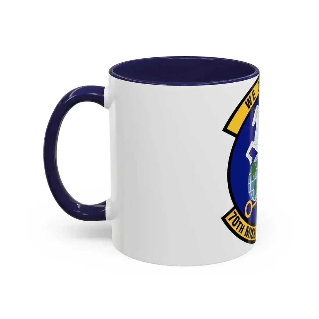 70th Mission Support Squadron (U.S. Air Force) Accent Coffee Mug - Go Mug Yourself