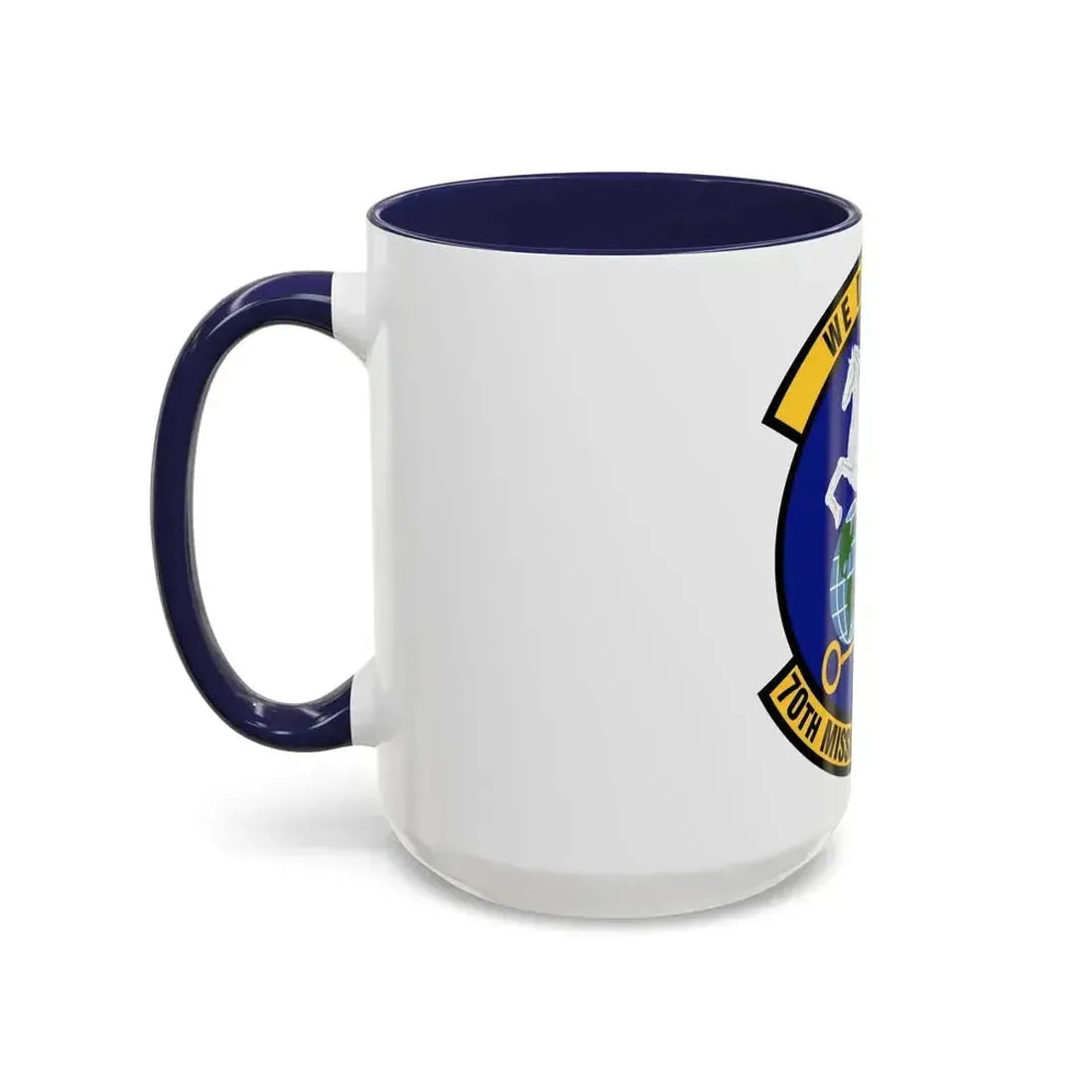 70th Mission Support Squadron (U.S. Air Force) Accent Coffee Mug - Go Mug Yourself