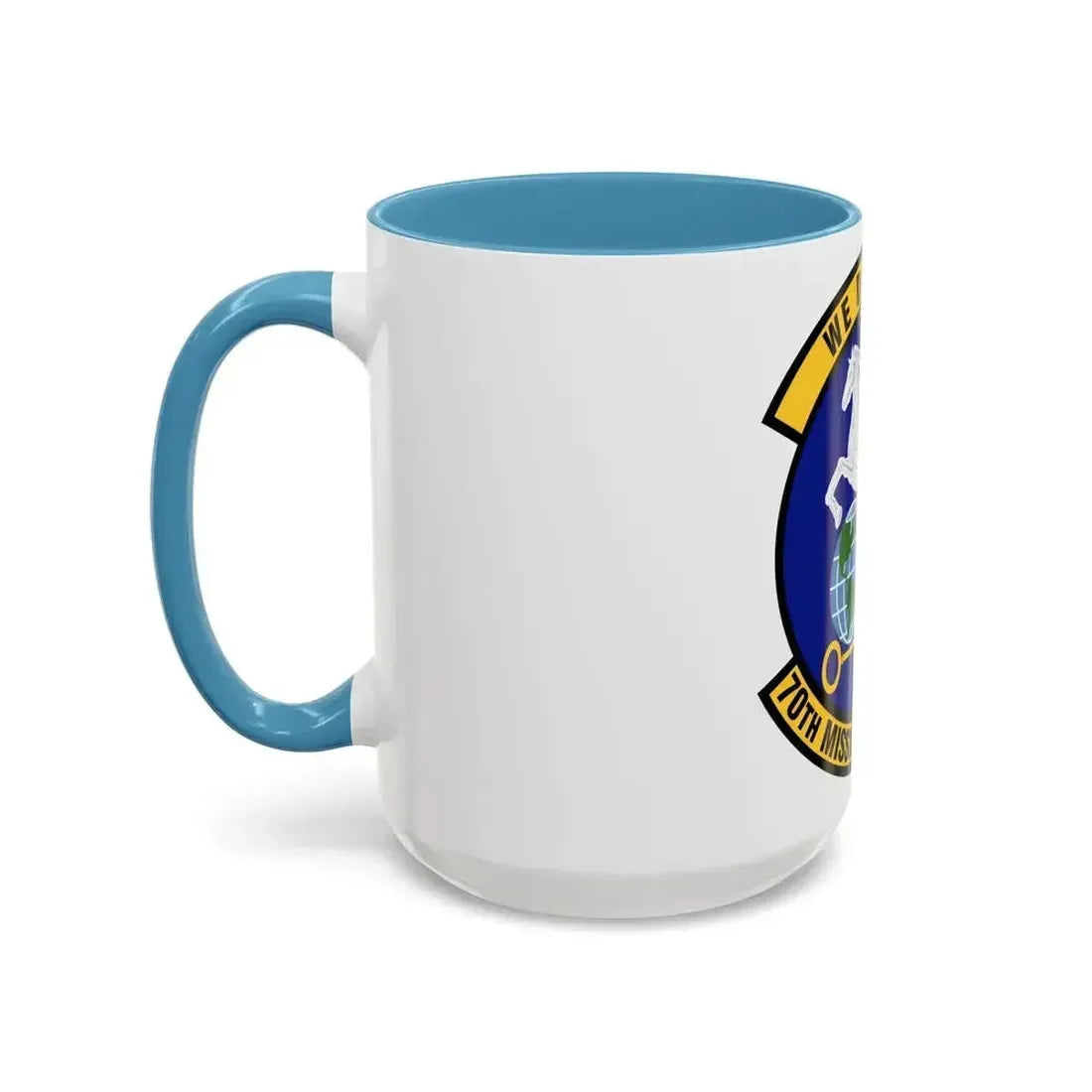 70th Mission Support Squadron (U.S. Air Force) Accent Coffee Mug - Go Mug Yourself