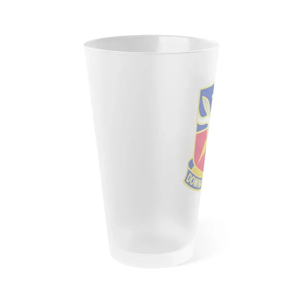 71 Information Operations Group (U.S. Army) Frosted Pint Glass 16oz - Go Mug Yourself