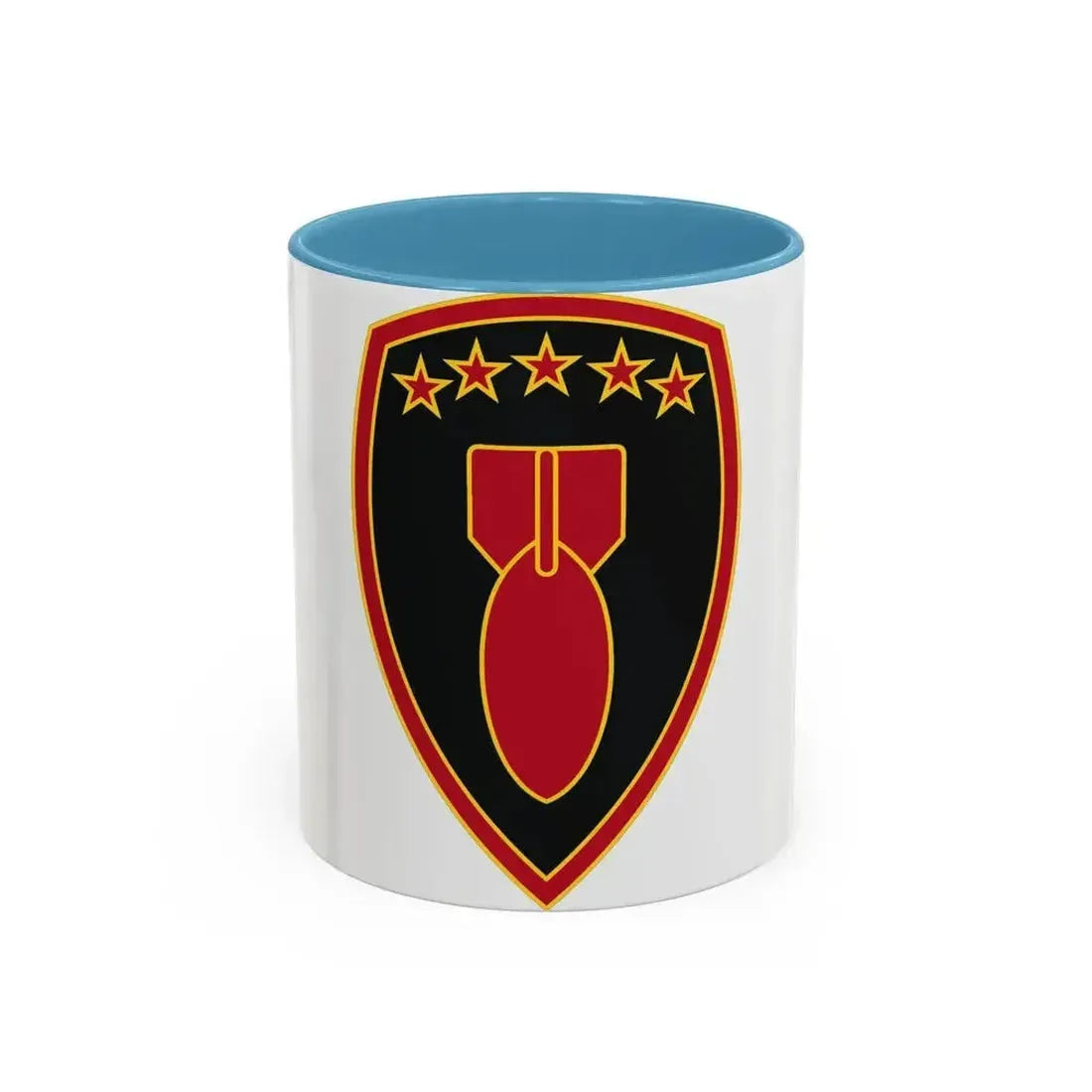 71 Ordnance Group 3 (U.S. Army) Accent Coffee Mug 11oz Light Blue - Go Mug Yourself
