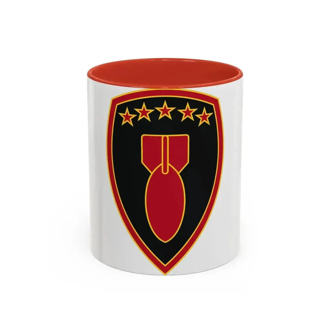 71 Ordnance Group 3 (U.S. Army) Accent Coffee Mug 11oz Red - Go Mug Yourself