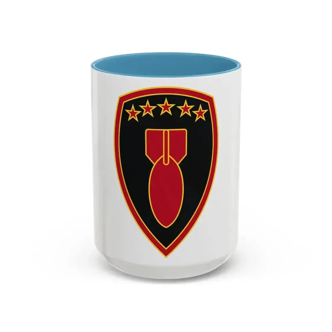 71 Ordnance Group 3 (U.S. Army) Accent Coffee Mug 15oz Light Blue - Go Mug Yourself