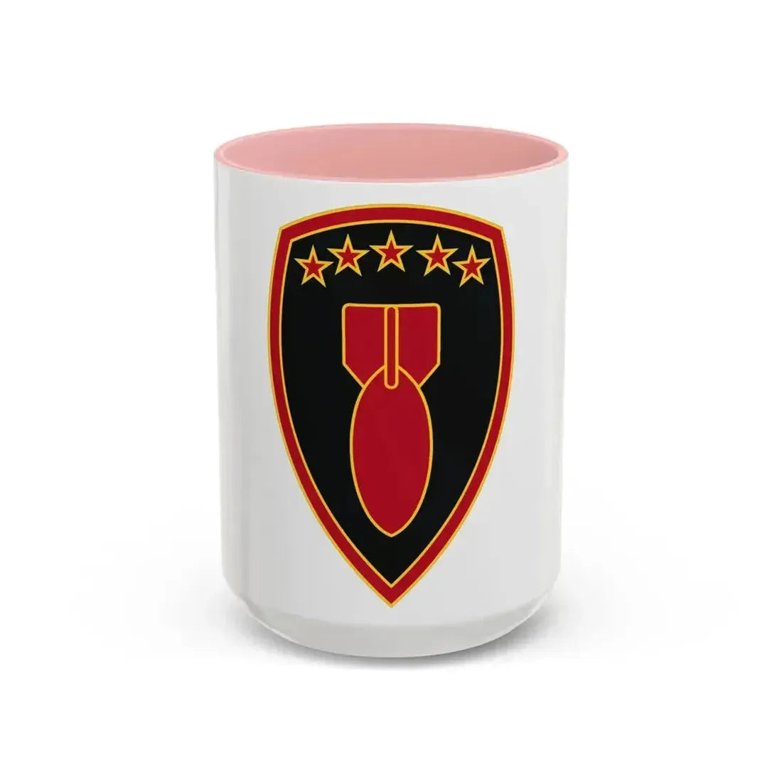 71 Ordnance Group 3 (U.S. Army) Accent Coffee Mug 15oz Pink - Go Mug Yourself