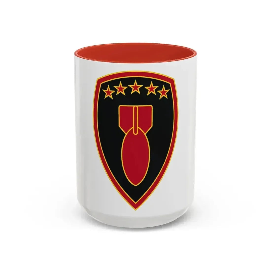 71 Ordnance Group 3 (U.S. Army) Accent Coffee Mug 15oz Red - Go Mug Yourself
